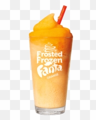Burger King Has Two New Frozen Fanta Orange Drinks They - Emoji