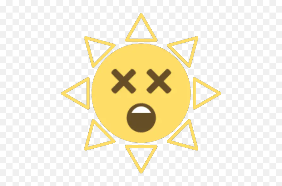 Sun Emoji Stickers For Whatsapp - Ops Nayt,Emojistickers.com