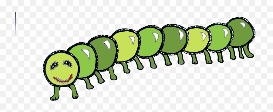 Drawing Insect Centipede Transparent - Centipede Drawing Emoji,Centipede Emoji