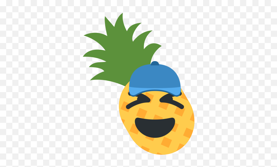 Transparent Pineapple Clipart Png Emoji,Toot Emoji