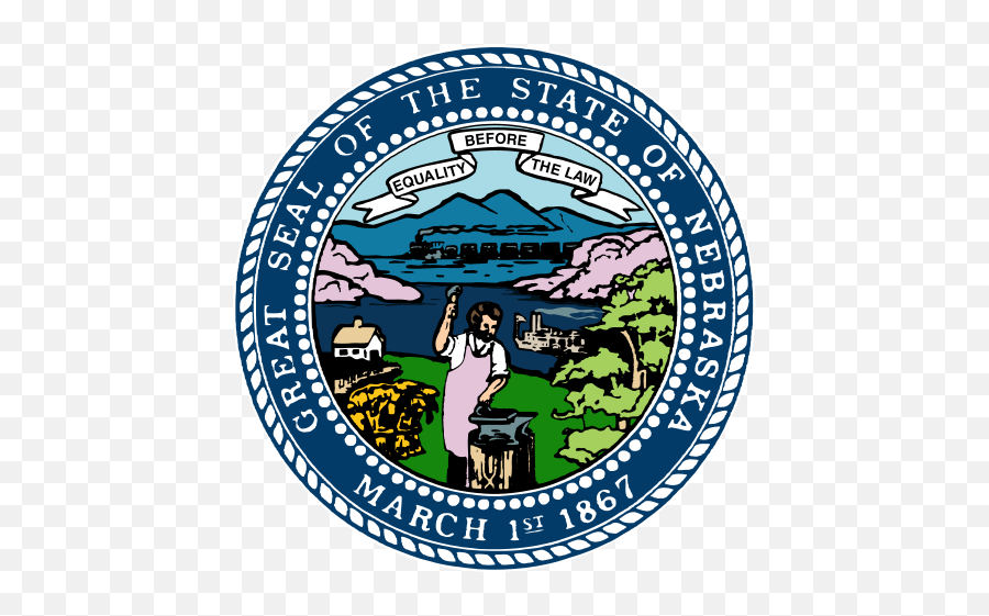 Seal Of Nebraska - City Of Whittier Emoji,Emoji Flags Names