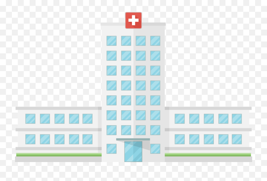 Clipart Hospital Bored Transparent - Hospital Clipart Transparent Background Emoji,Hospital Emojis