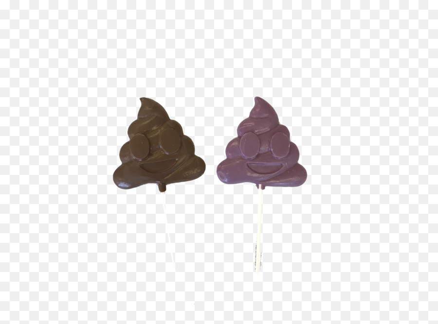 Poop Emoji Lollipops - Chocolate,Witch Hat Emoji