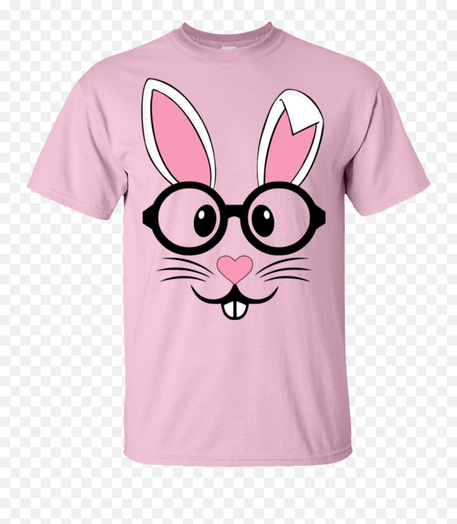 Nerd Emoji Bunny Easter Shirt For Men U0026 Women T - Shirt Va03 Funny Vet Shirts,Nerd Emoji