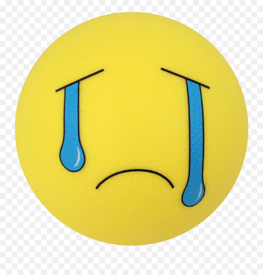 Download Sad Crying Emojiball - Emojiball Png Image With No Circle,Sad Crying Emoji