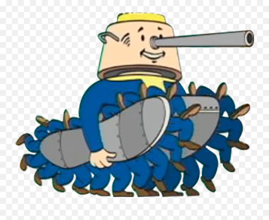 I Cut Out The Tank From The Expert Heavy Gunner Perk Card - Fallout 76 Tank Perk Emoji,Fallout Emoji