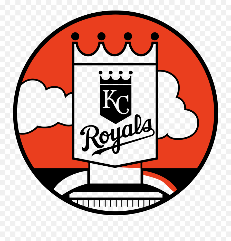 Kauffman Stadium Clipart - Logo Kansas City Royals Emoji,Royals Emoji