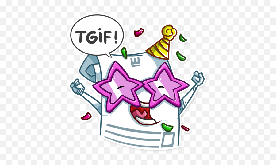 Party Tgif Paper Hooray Essay Weekend Customwritings - Clip Art Emoji,Hooray Emoji