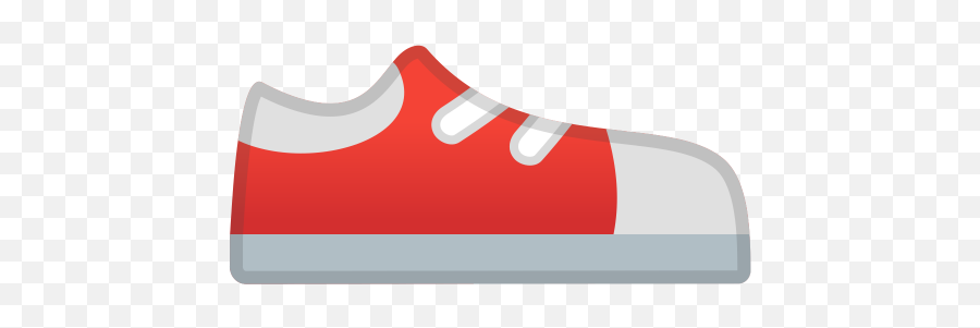 Running Shoe Icon - Shoe Icon In Red Emoji,Kids Emoji Shoes