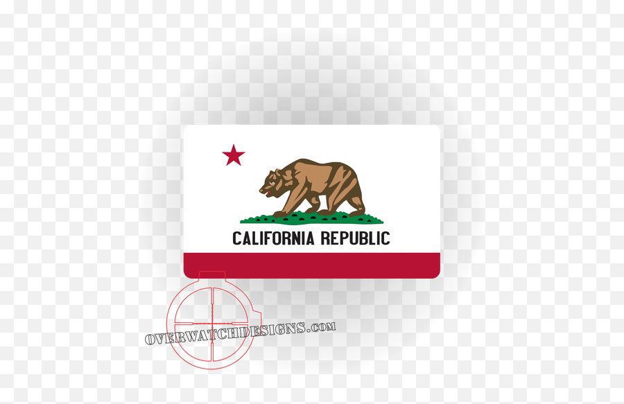 Transparent Cali Flag Picture - California State Flag Png Emoji,California State Flag Emoji