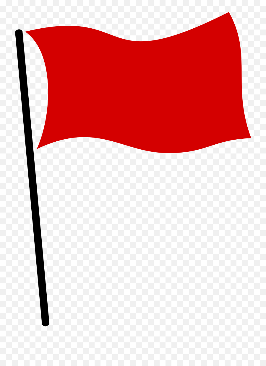 Red Flag Png Picture - Red Flag Clipart Emoji,Communist Flag Emoji