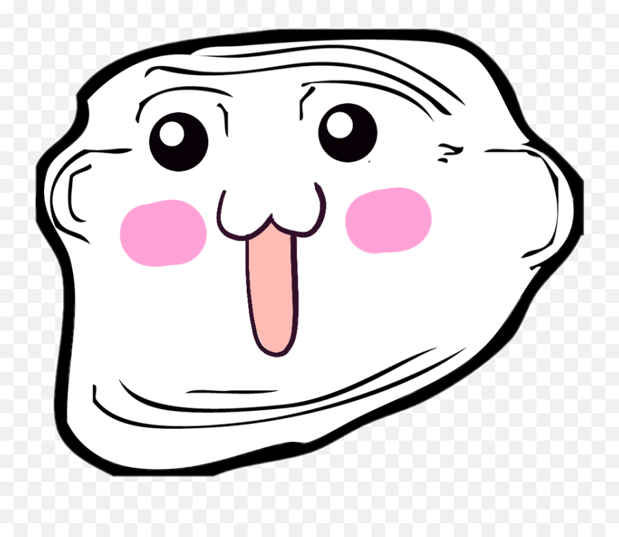 Free Angry Troll Face Png Download Free Clip Art Free Clip - Kawaii Troll Face Png Emoji,Trollface Emoji