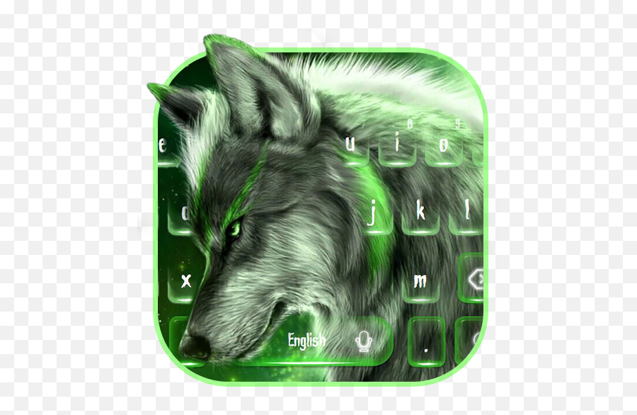 Keen Wolf 3d Keyboard - Lone Wolf Wallpaper Hd Emoji,Werewolf Emoji