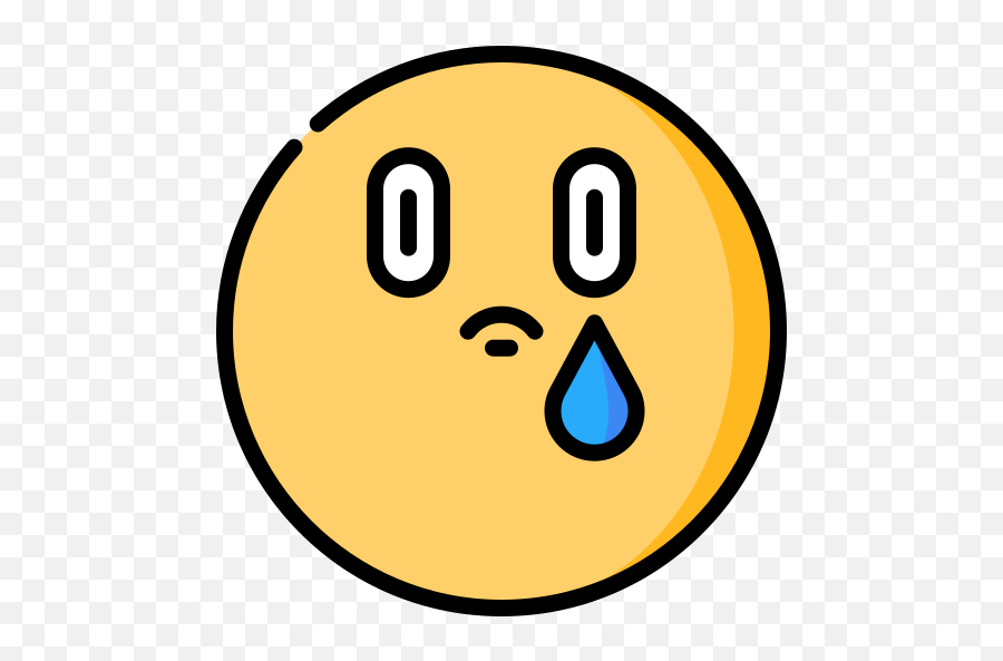 Sad - Free Smileys Icons Circle Emoji,0) Emoticon
