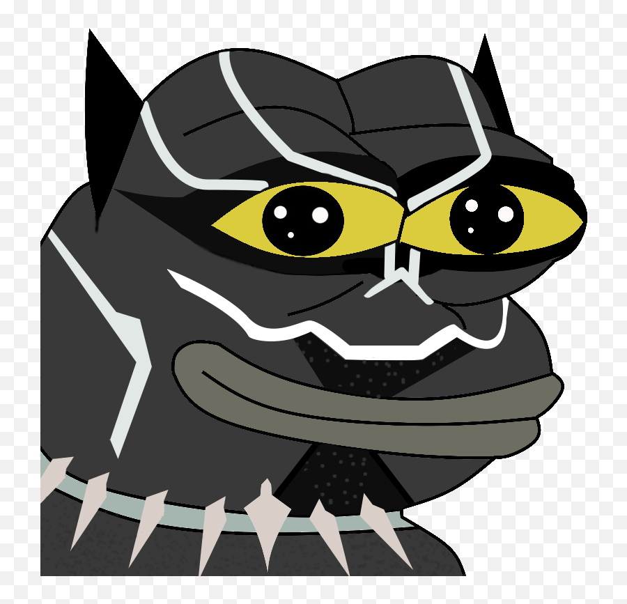 Black Panther Pepe Meme Emoji,Wakanda Emoji
