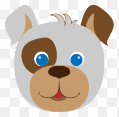 Dog Face Clipart - Sabesp Park Butantan Emoji