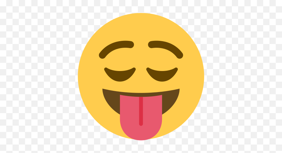 Emoji Remix On Twitter Relieved Stuck Out - Smiley,Smiley Face With Tongue Emoji