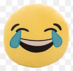 Coussin Emoji Larme - Laughing Crying Emoji Pillow,Coin Emoji