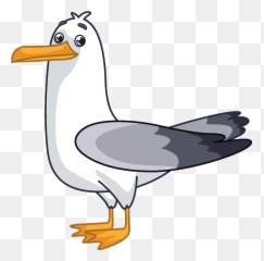 Gull Clipart - Seagull Clipart Png Emoji,Seagull Emoji