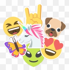 Pin - Cartoon Emoji,Emojione