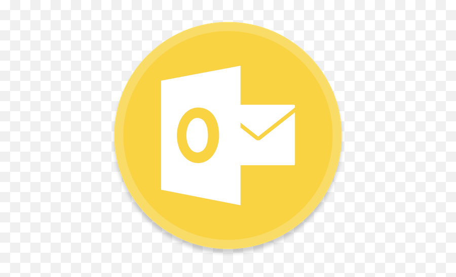 Outlook 2 Icon - Circle Emoji,Emoji In Outlook 2016