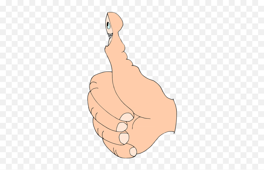 Kciuk W Gór - Illustration Emoji,Snail Emoji