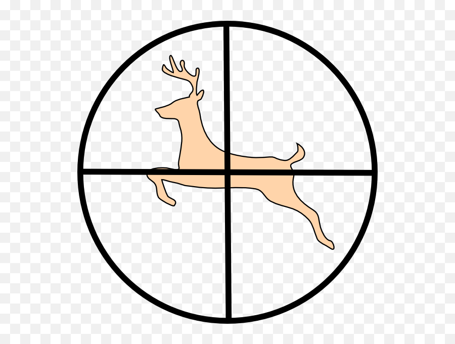 Deer Hunting Clipart Free Images 3 - Zeiss Conquest V4 3 12x44 Reticles Emoji,Deer Hunting Emoji