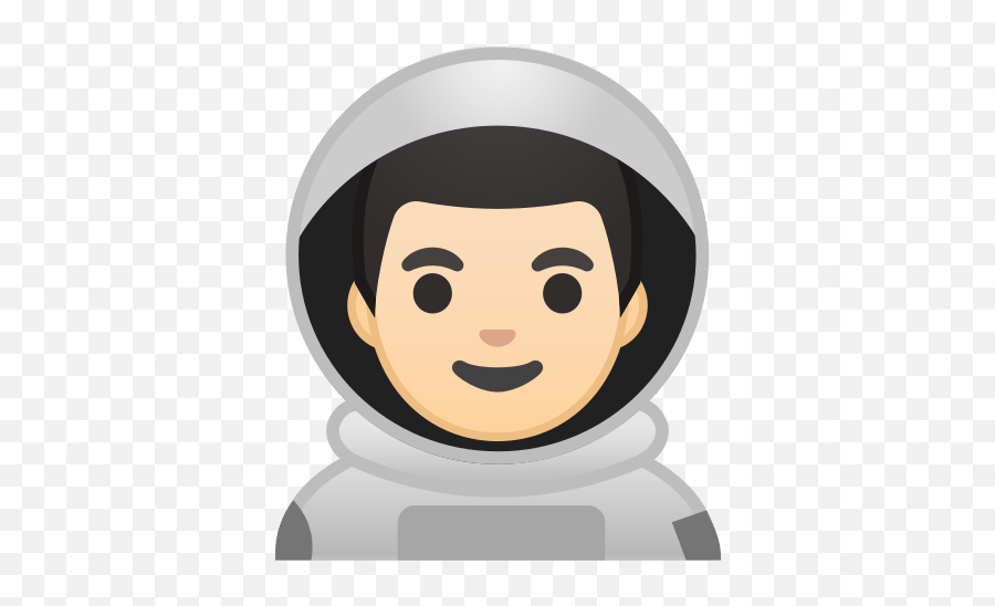 Emoji With Light Skin Tone Meaning - Astronaut Emoji,Man Emoji Png