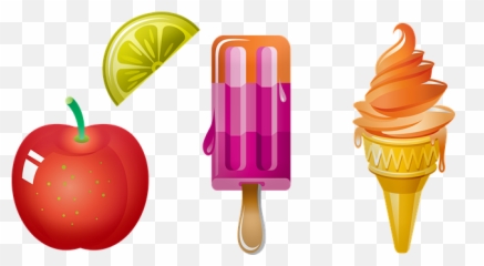 Ice Cream Dessert Illustrations - Clip Art Emoji,Ice Cream Sun Cloud Emoji