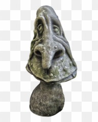 Figure Dwarf Gnome Face Ceramic Emoji,Garden Gnome Emoji