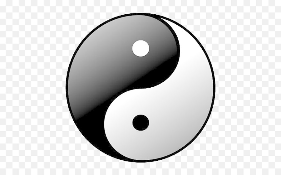 Yin Yang - Yin And Yang Emoji,Black And White Yin Yang Emoji