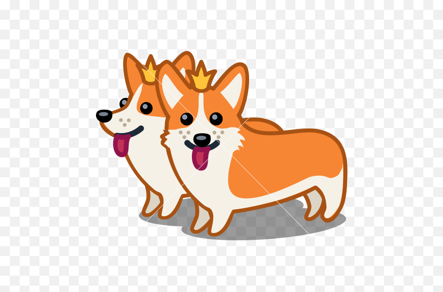 Dog Corgi - Corgi Icon Emoji,Dog Emojis