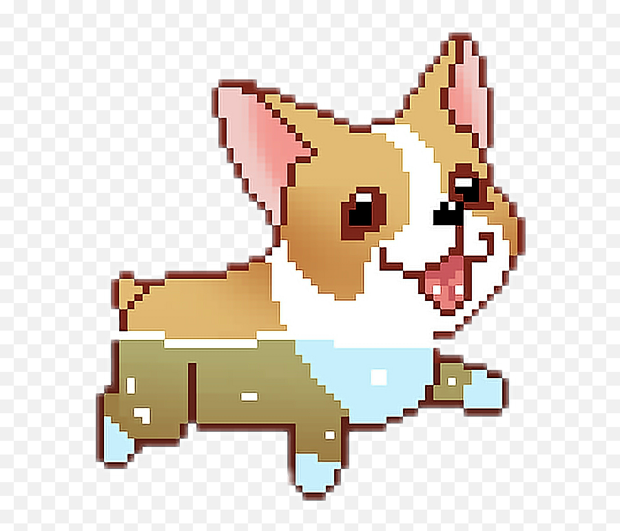 Dog Cute Cachorro Lindo Tierno Tumblr Emoji Emoticon - Dog Sprites For Scratch,Dog Emoticon
