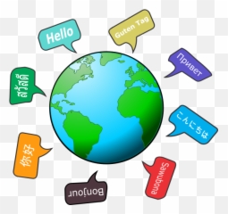 World Of Languages - Clipart Emoji