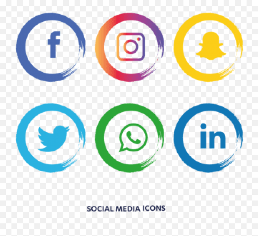 Free Png Download Facebook Instagram - Social Media Icons Art Emoji,Instagram Logo Emoji