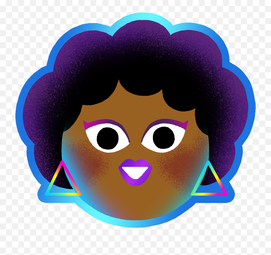 Black Future Month - David Garcia Clip Art Emoji,Brown Nose Emoji