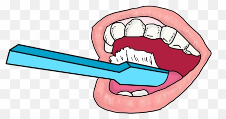 Toothbrush Brushing Cleaning Dental Hygiene - Teeth And Clipart Emoji