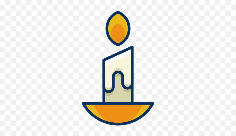 Fire Candle Christmas Flame Decoration Wax Icon - Christmas Day Emoji,Flame Emoticon
