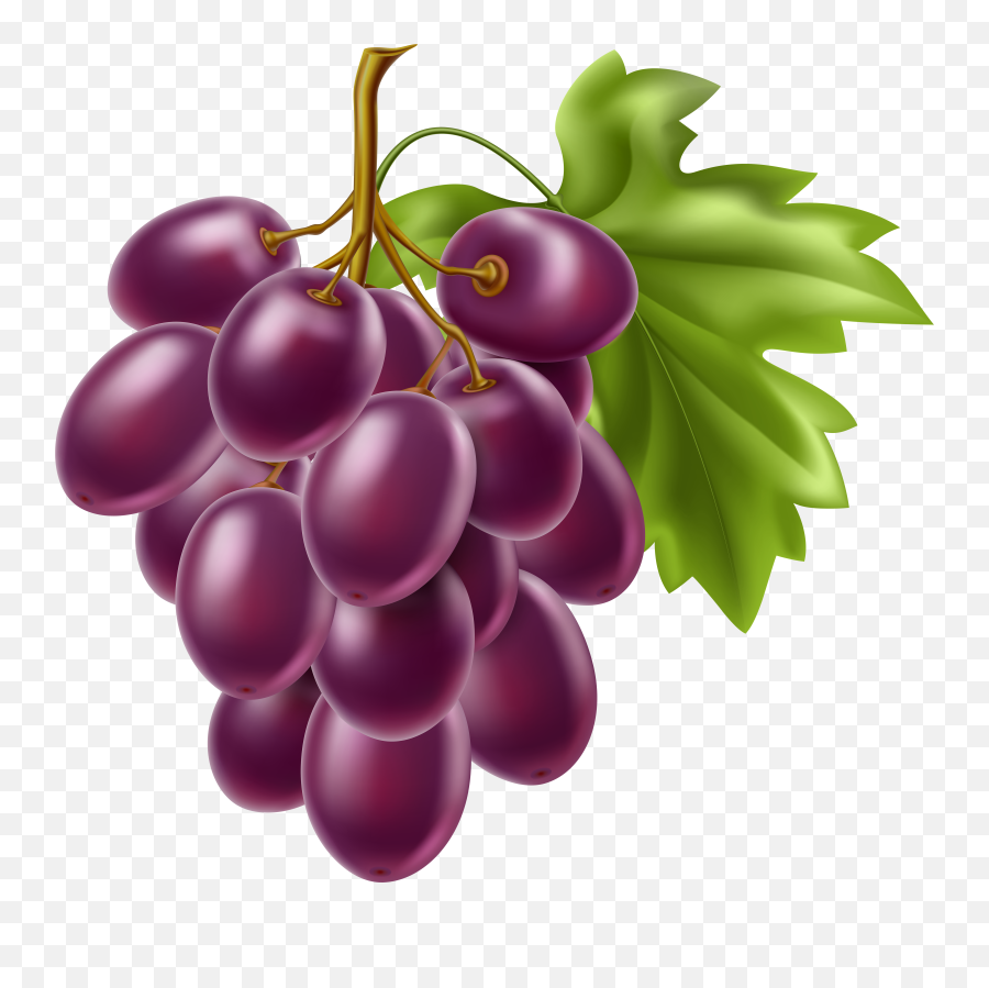 Grape Fruits Clipart - Grapes Clipart Emoji,Grape Emoji Png