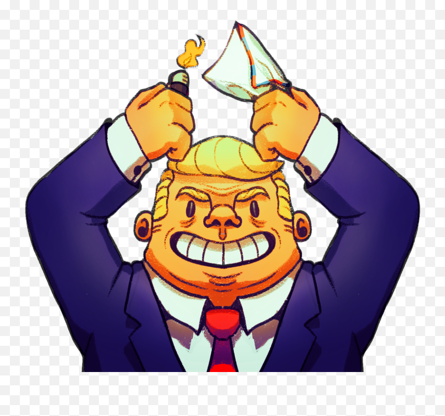 President Trump Should Not Have Control - Cartoon Emoji,Trump Emoticons