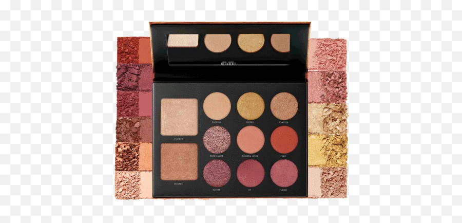 Gilded Ember Hyper - Pigmented Eye U0026 Face Palette Milani Gilded Jade Eyeshadow Palette Emoji,Maneater Emoji