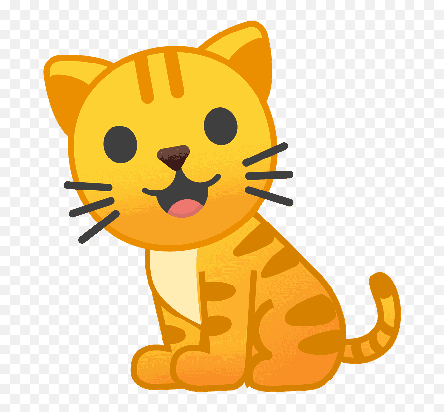 Cat Emoji Clipart - Cat Emoji,Leopard Emoji