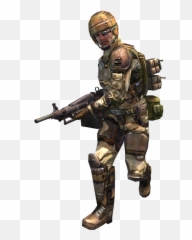 Download ARMY Free PNG transparent image and clipart - Soldier Aiming Clipart Emoji