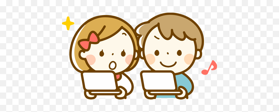 Handheld Gaming Console - Cartoon Boy Girl Playing Video Games Emoji,Gaming Controller Emoji
