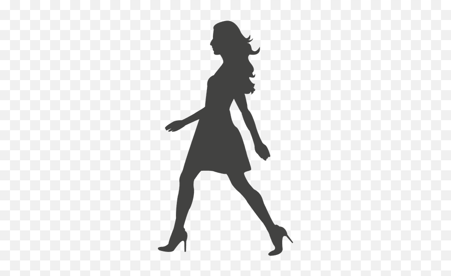Free Transparent Walking Png Download - Transparent Girl Walking Silhouette Emoji,Walking Girl Emoji