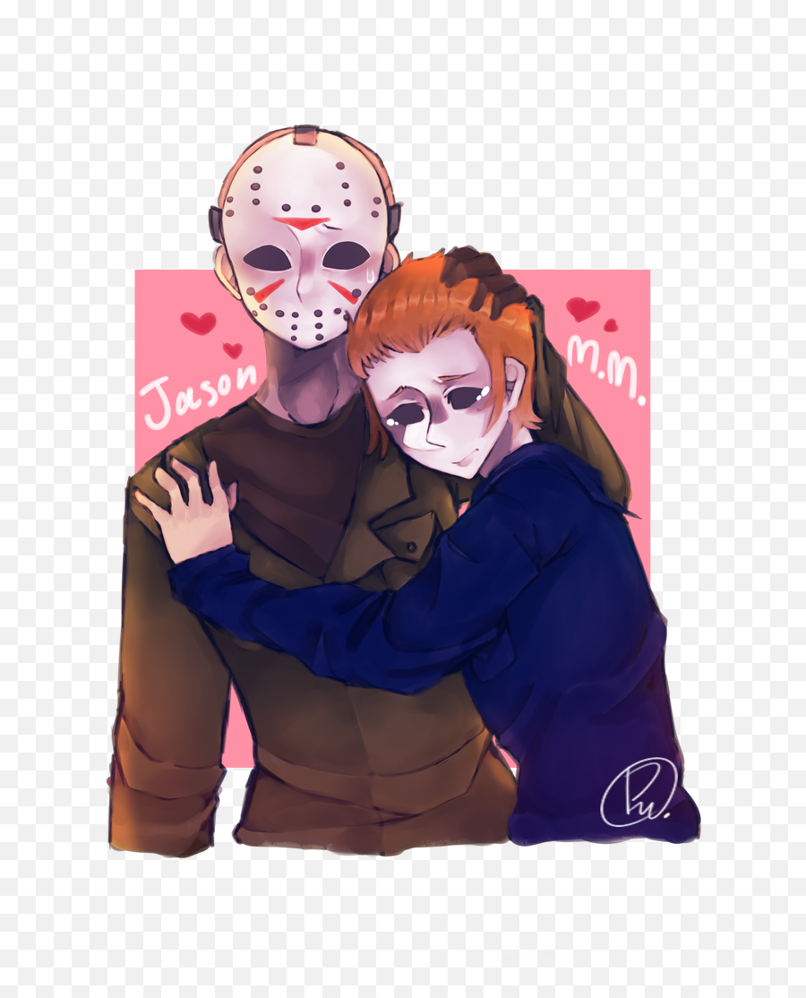 Michael Myers Png - Jason X Michael Emoji,Jason Mask Emoji