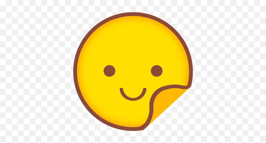 Cute Emoji Stickers - Smiley,Sideways Emoji