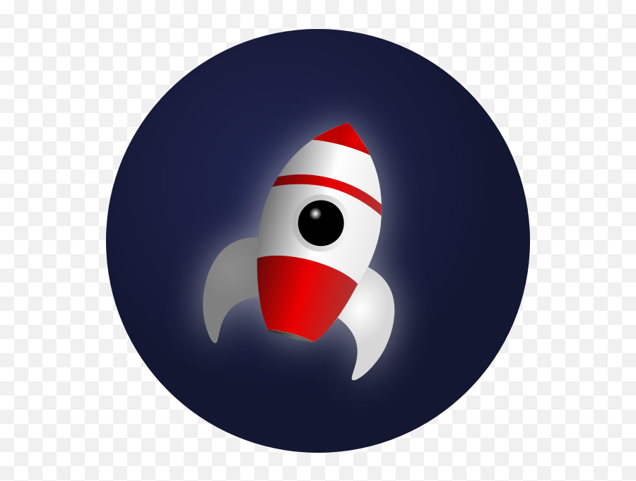 Vector Image Of Cartoon Rocket In Space - Portable Network Graphics Emoji,Flag And Rocket Emoji