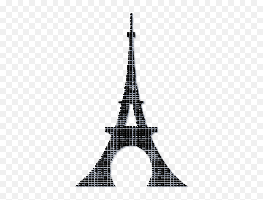 Tower Eiffel Paris - Simple Eiffel Tower Shape Emoji,Eiffel Tower Emoji