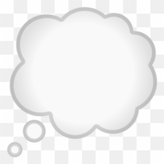 Thought Bubble Emoji Meaning With Pictures - Circle,Speech Bubble Emoji